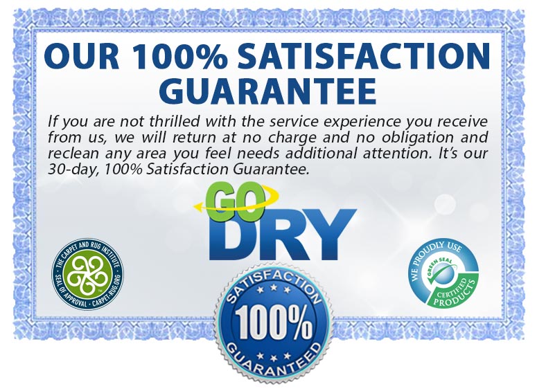 GoDry Carpet Cleaning - Service Guarantee